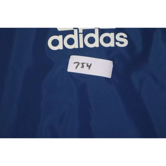 Adidas Climaproof Track Jacket Adult L Blue Boston Marathon Hooded Logo Graphic - Picture 8 of 8